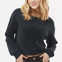 The Code Father Cropped Pullover Crew