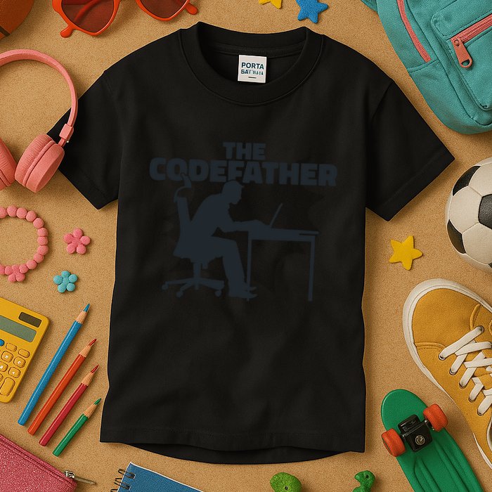 The Code Father Kids T-Shirt