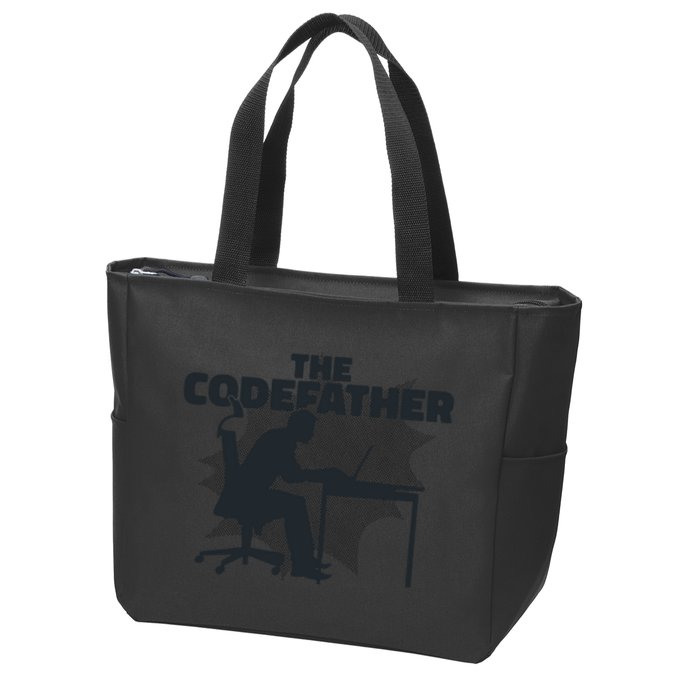 The Code Father Zip Tote Bag