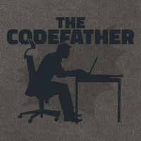 The Code Father Cotton Canvas Backpack