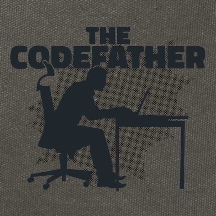 The Code Father Cotton Canvas Backpack
