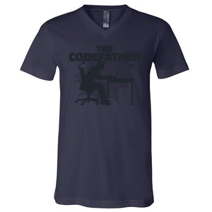 The Code Father V-Neck T-Shirt