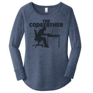 The Code Father Women's Perfect Tri Tunic Long Sleeve Shirt