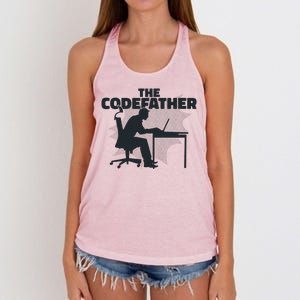 The Code Father Women's Knotted Racerback Tank