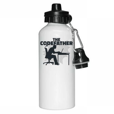 The Code Father Aluminum Water Bottle 