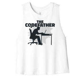 The Code Father Women's Racerback Cropped Tank