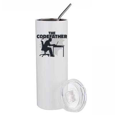 The Code Father Stainless Steel Tumbler