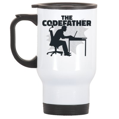 The Code Father Stainless Steel Travel Mug