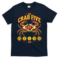 The Crab Five Crab Flag Maryland T-Shirt