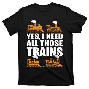 Train Collector Funny Model Train T-Shirt