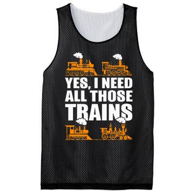 Train Collector Funny Model Train Mesh Reversible Basketball Jersey Tank