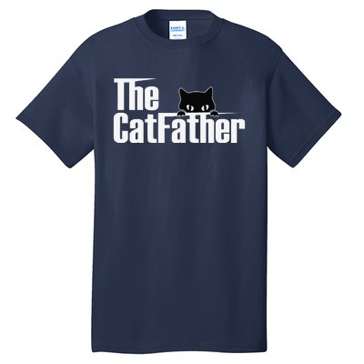 The Catfather Funny Cute Cat Father Tall T-Shirt