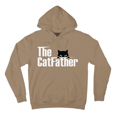 The Catfather Funny Cute Cat Father Hoodie