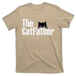 The Catfather Funny Cute Cat Father T-Shirt