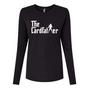 The Cardfather Funny Football Card Collector Trading Cards Womens Cotton Relaxed Long Sleeve T-Shirt