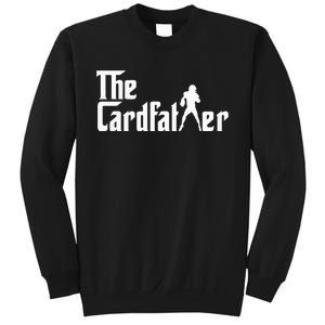 The Cardfather Funny Football Card Collector Trading Cards Sweatshirt