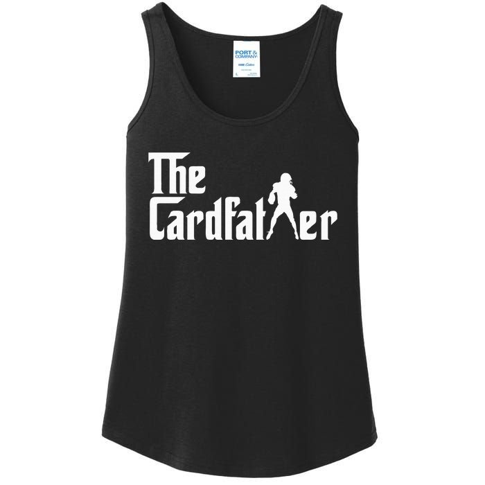 The Cardfather Funny Football Card Collector Trading Cards Ladies Essential Tank