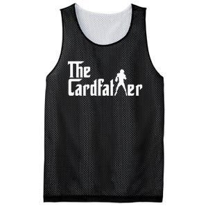 The Cardfather Funny Football Card Collector Trading Cards Mesh Reversible Basketball Jersey Tank