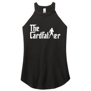 The Cardfather Funny Football Card Collector Trading Cards Women's Perfect Tri Rocker Tank