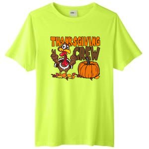 Thanksgiving Crew Funny Turkey Fall Tall Fusion ChromaSoft Performance T-Shirt