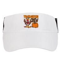 Thanksgiving Crew Funny Turkey Fall Adult Drive Performance Visor