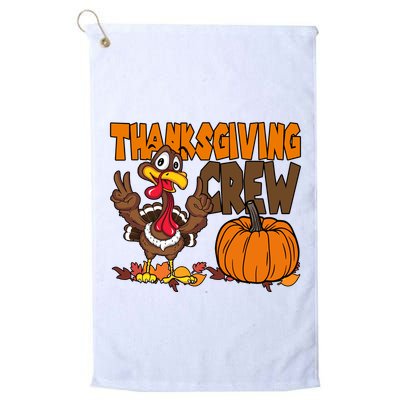 Thanksgiving Crew Funny Turkey Fall Golf Towel
