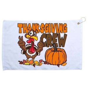 Thanksgiving Crew Funny Turkey Fall Grommeted Golf Towel