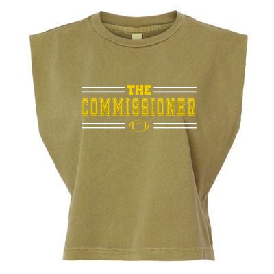 The Commissioner Football Logo Garment-Dyed Women's Muscle Tee