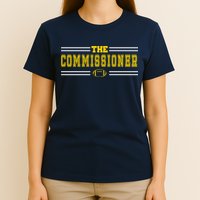 The Commissioner Football Logo T-Shirt