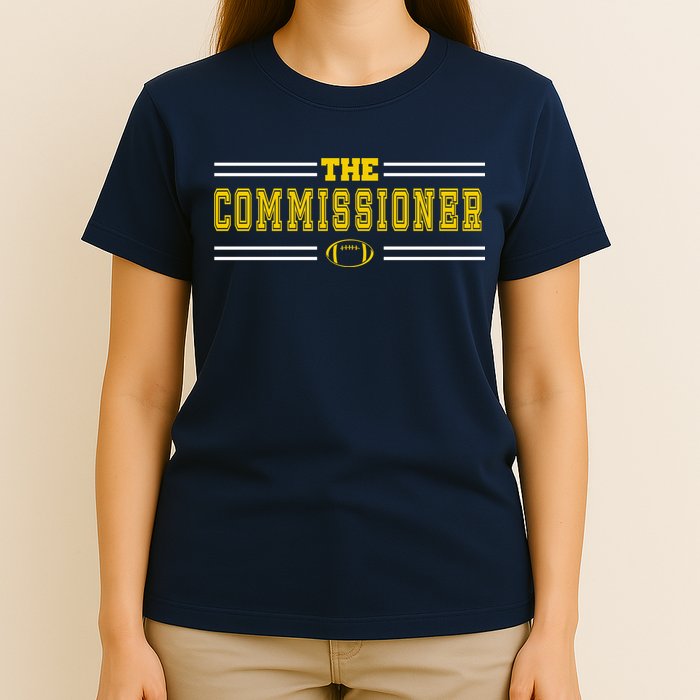 The Commissioner Football Logo T-Shirt
