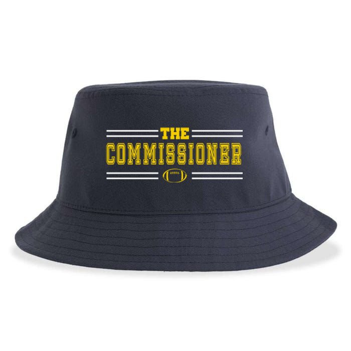 The Commissioner Football Logo Sustainable Bucket Hat