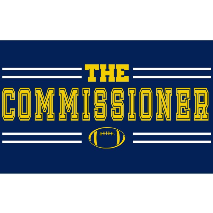 The Commissioner Football Logo Bumper Sticker