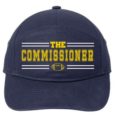 The Commissioner Football Logo 7-Panel Snapback Hat