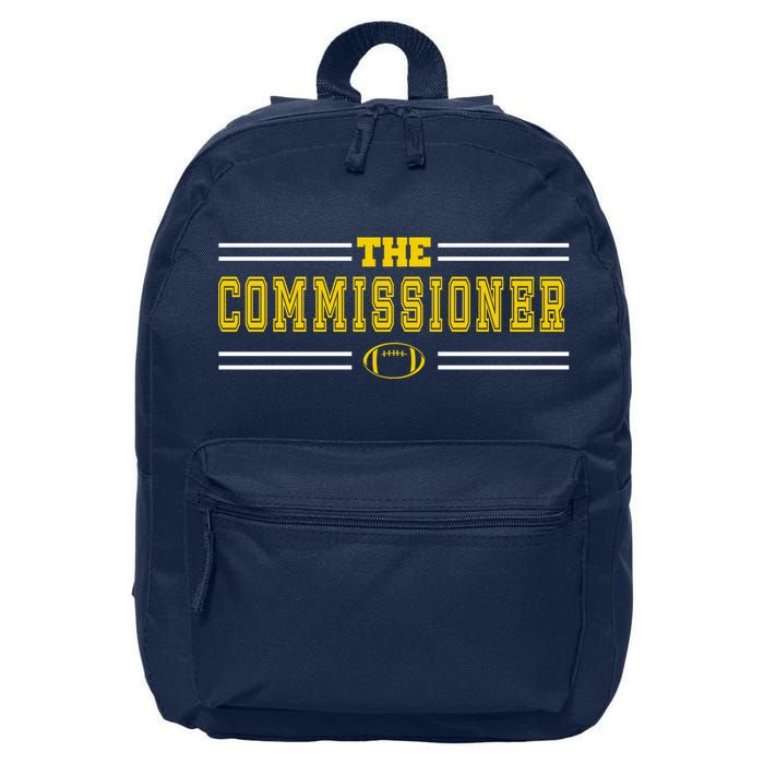 The Commissioner Football Logo 16 in Basic Backpack