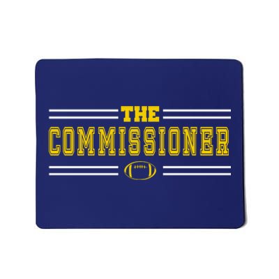 The Commissioner Football Logo Mousepad