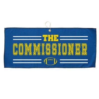 The Commissioner Football Logo Large Microfiber Waffle Golf Towel