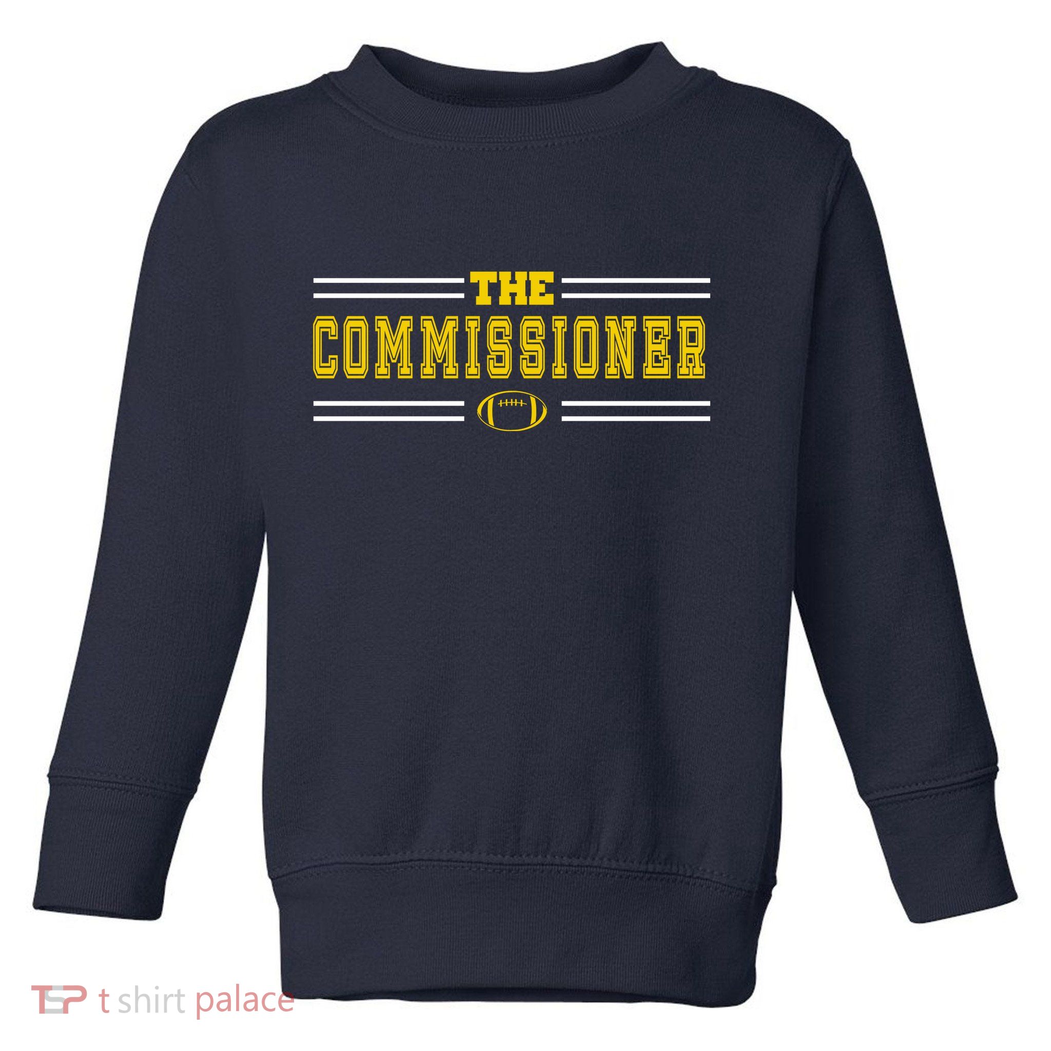 The Commissioner Football Logo Toddler Sweatshirt