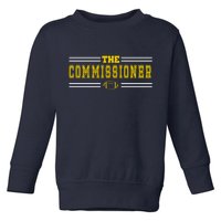 The Commissioner Football Logo Toddler Sweatshirt