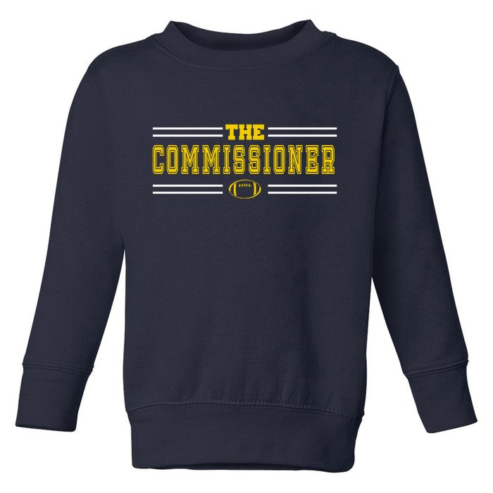 The Commissioner Football Logo Toddler Sweatshirt