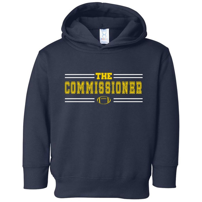 The Commissioner Football Logo Toddler Hoodie