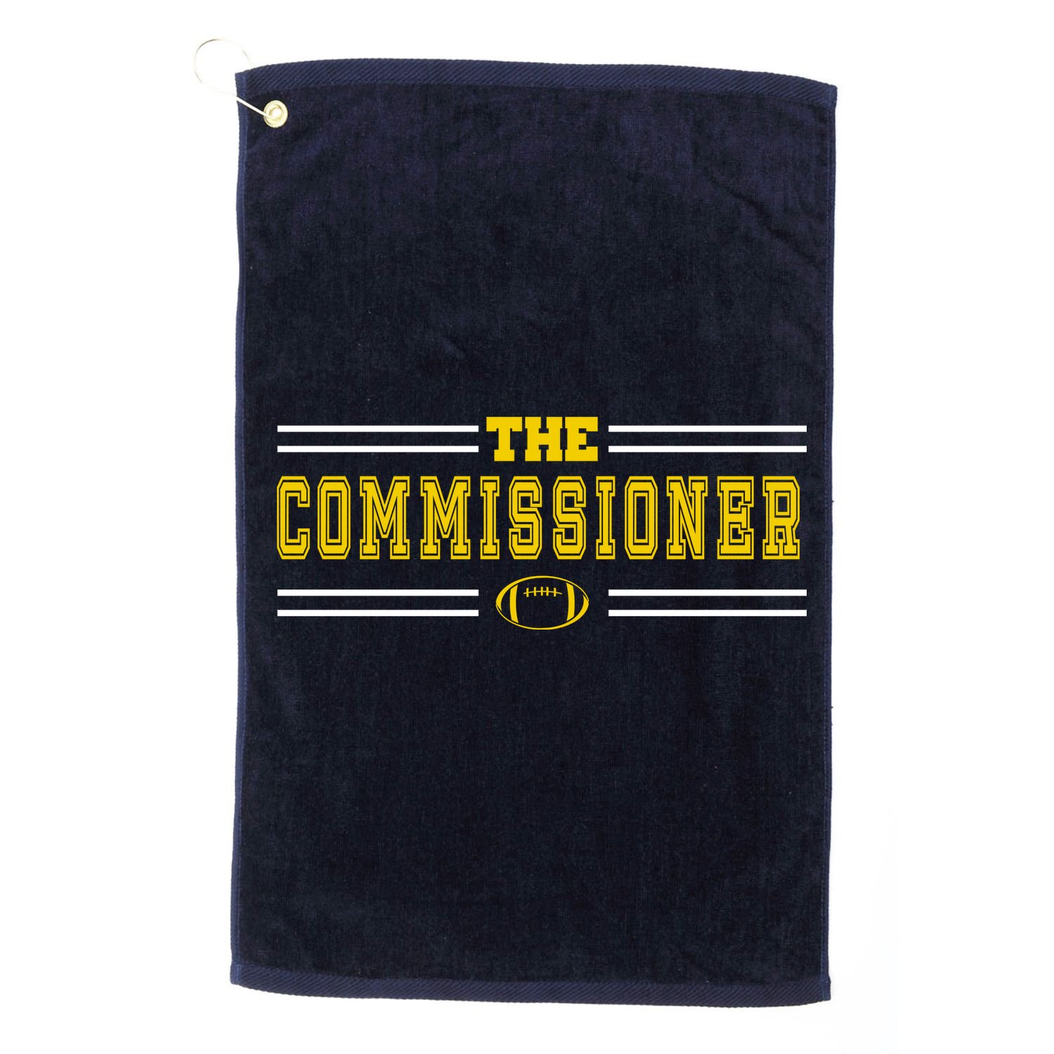 The Commissioner Football Logo Golf Towel