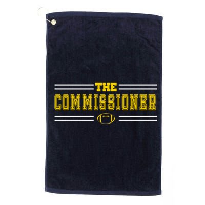 The Commissioner Football Logo Platinum Collection Golf Towel