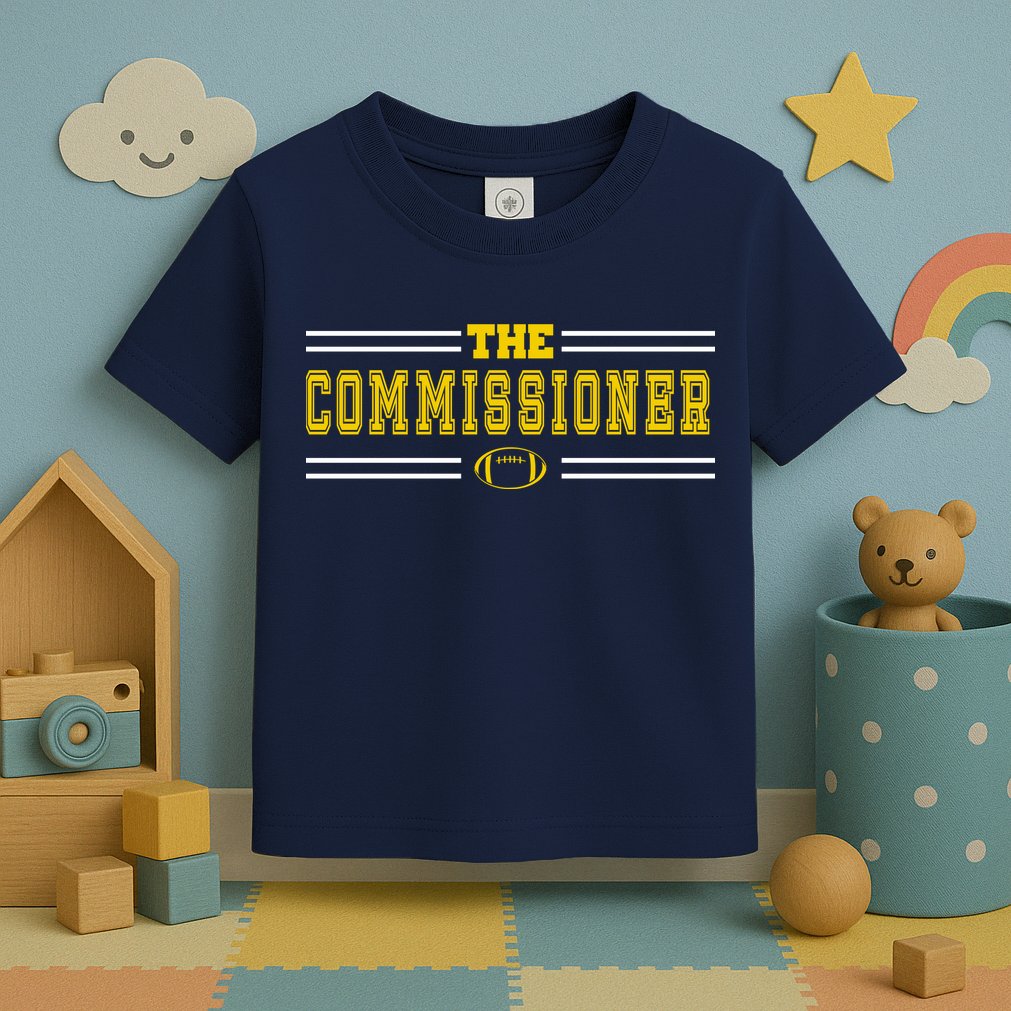 The Commissioner Football Logo Toddler T-Shirt