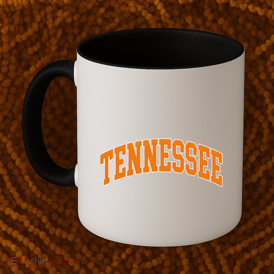 Tennessee Classic Font State Name Design Mug