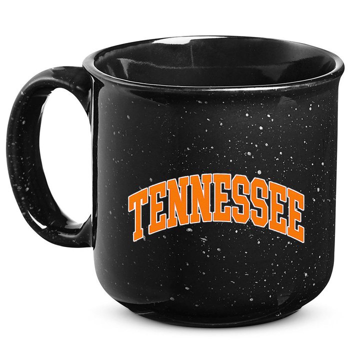 Tennessee Classic Font State Name Design 15oz Campfire Ceramic Mug