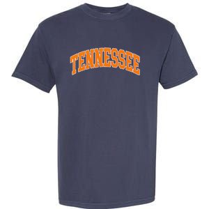 Tennessee Classic Font State Name Design Garment-Dyed Heavyweight T-Shirt