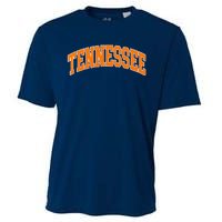 Tennessee Classic Font State Name Design Cooling Performance Crew T-Shirt