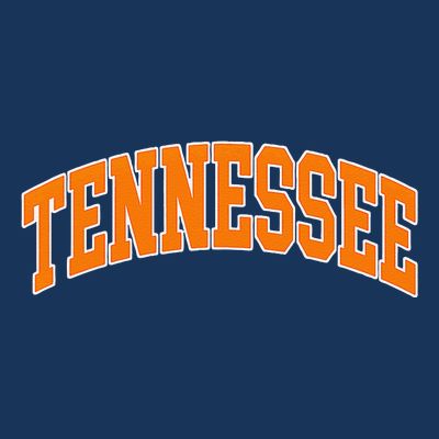 Tennessee Classic Font State Name Design T-Shirt