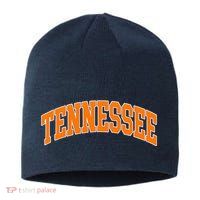 Tennessee Classic Font State Name Design Sustainable Beanie