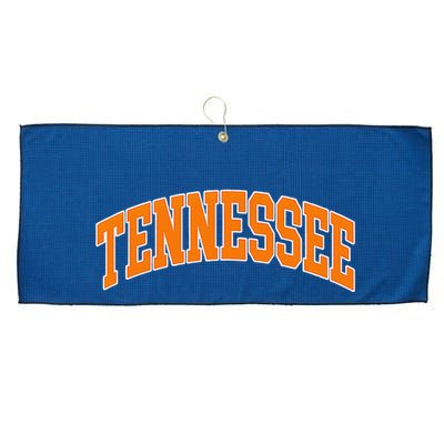 Tennessee Classic Font State Name Design Large Microfiber Waffle Golf Towel